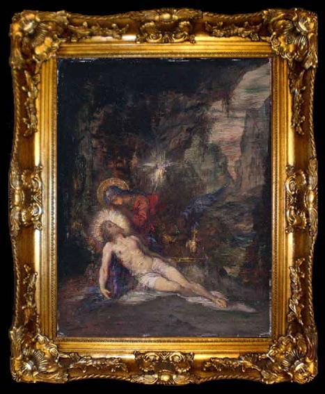 framed  Gustave Moreau Pieta, ta009-2